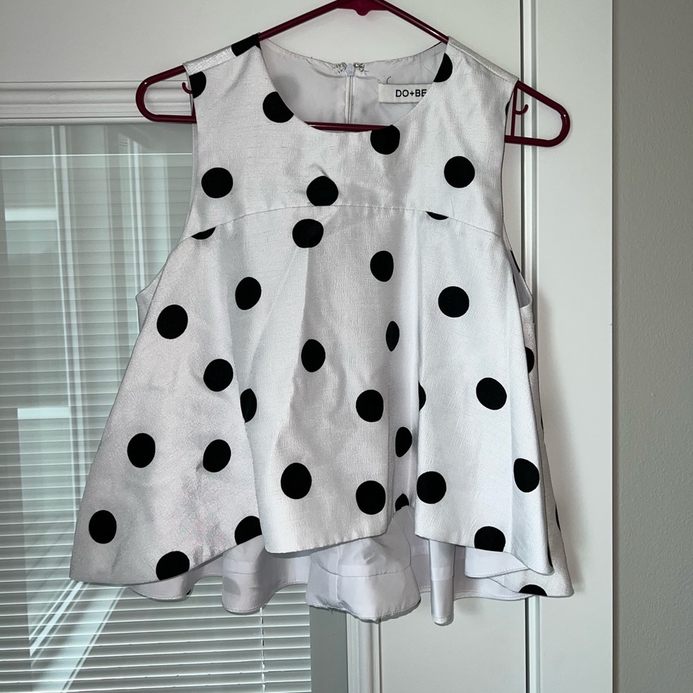 Polka Dot crop top